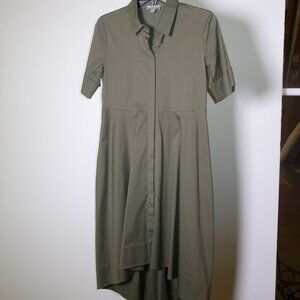 COS Green Maxi Shirt Dress – Size EUR 34 | Great Condition